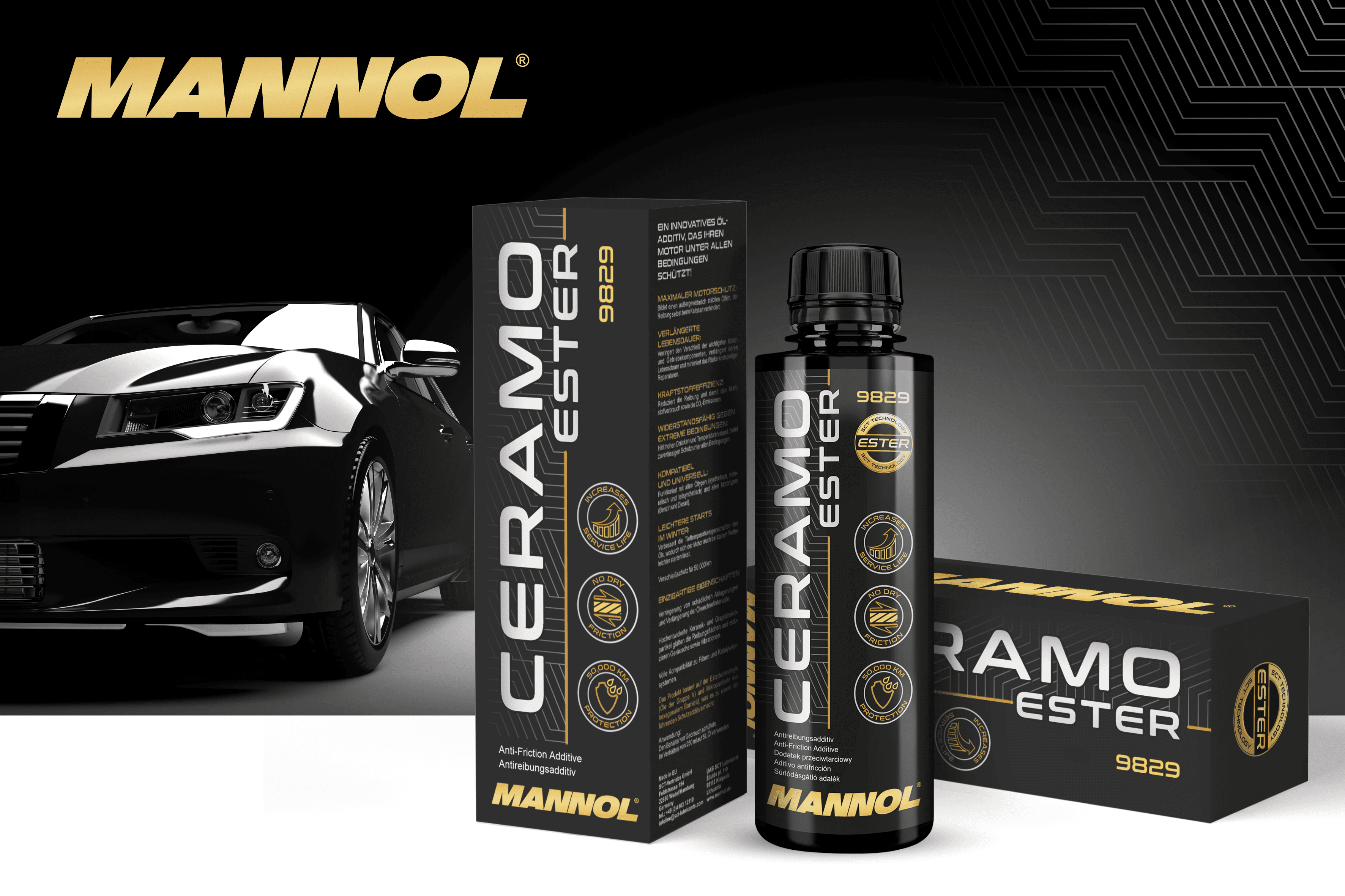 MANNOL Ceramo Ester Additive – now also in a new 250 ml carton