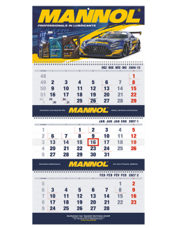 Calendar 2027 visual