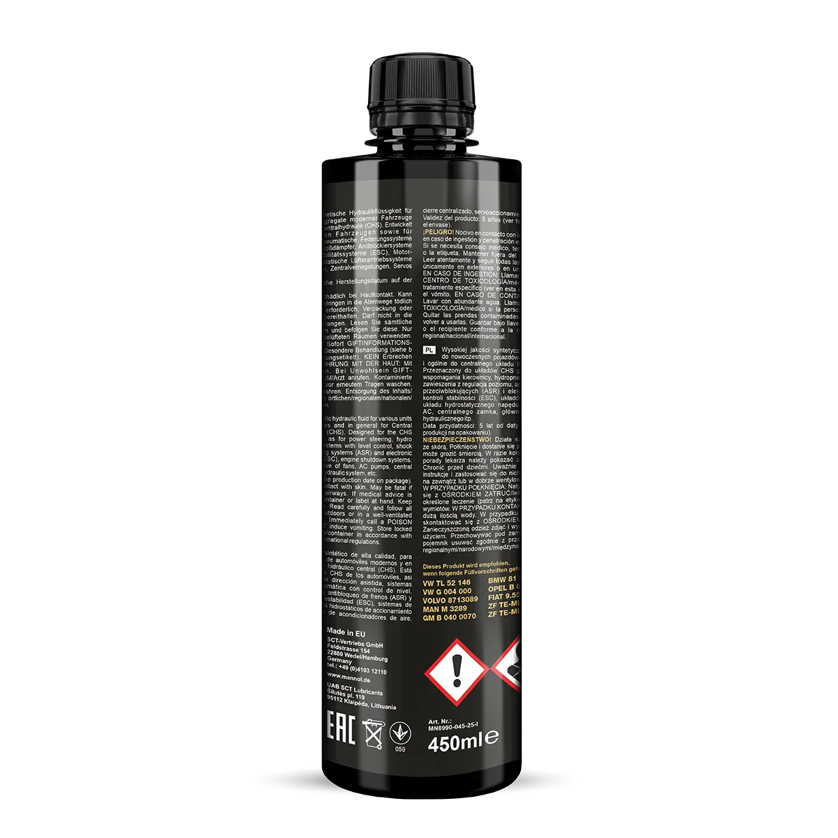 MANNOL Central Hydraulic Fluid 8990 صورة المنتج 2