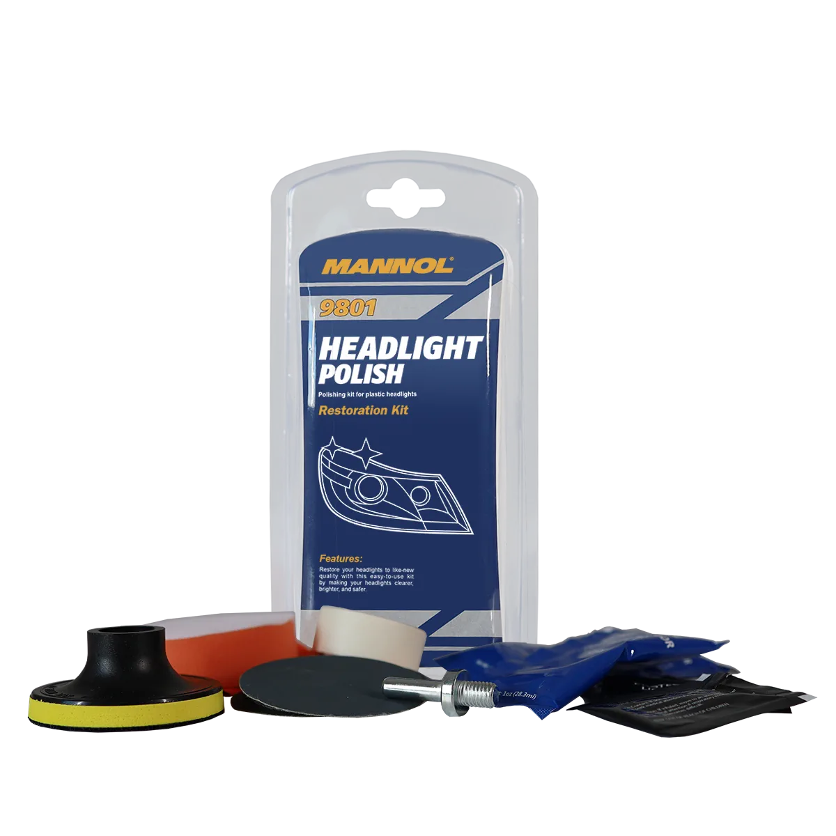 MANNOL Headlight Polish 9801 product image