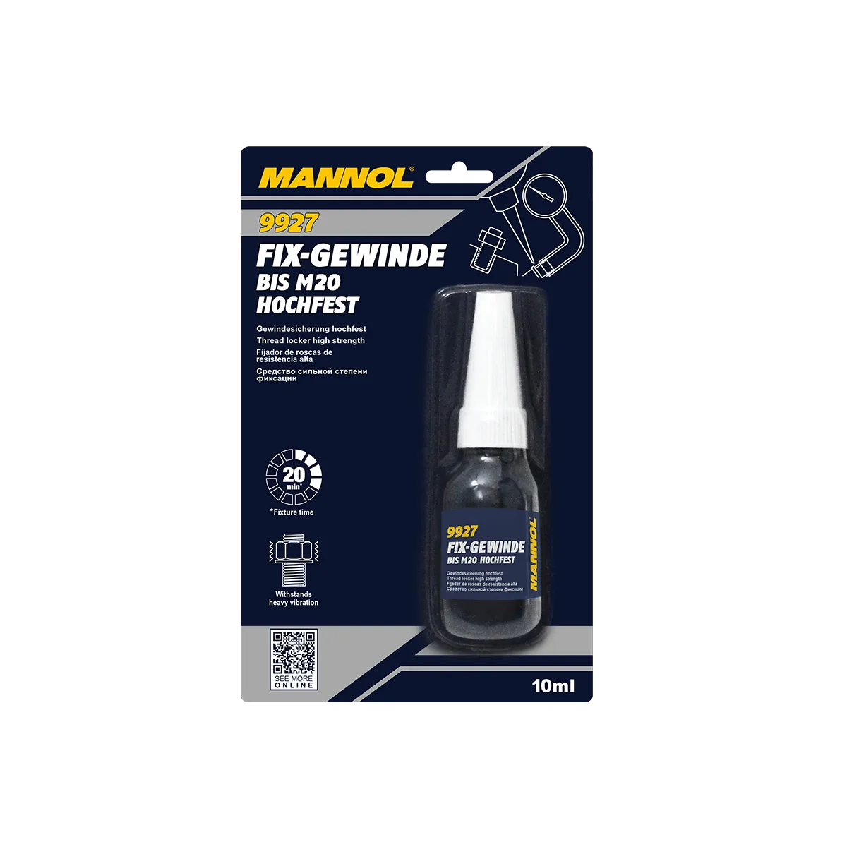 MANNOL Fix-Gewinde Hochfest 9926/9927 10ml product image