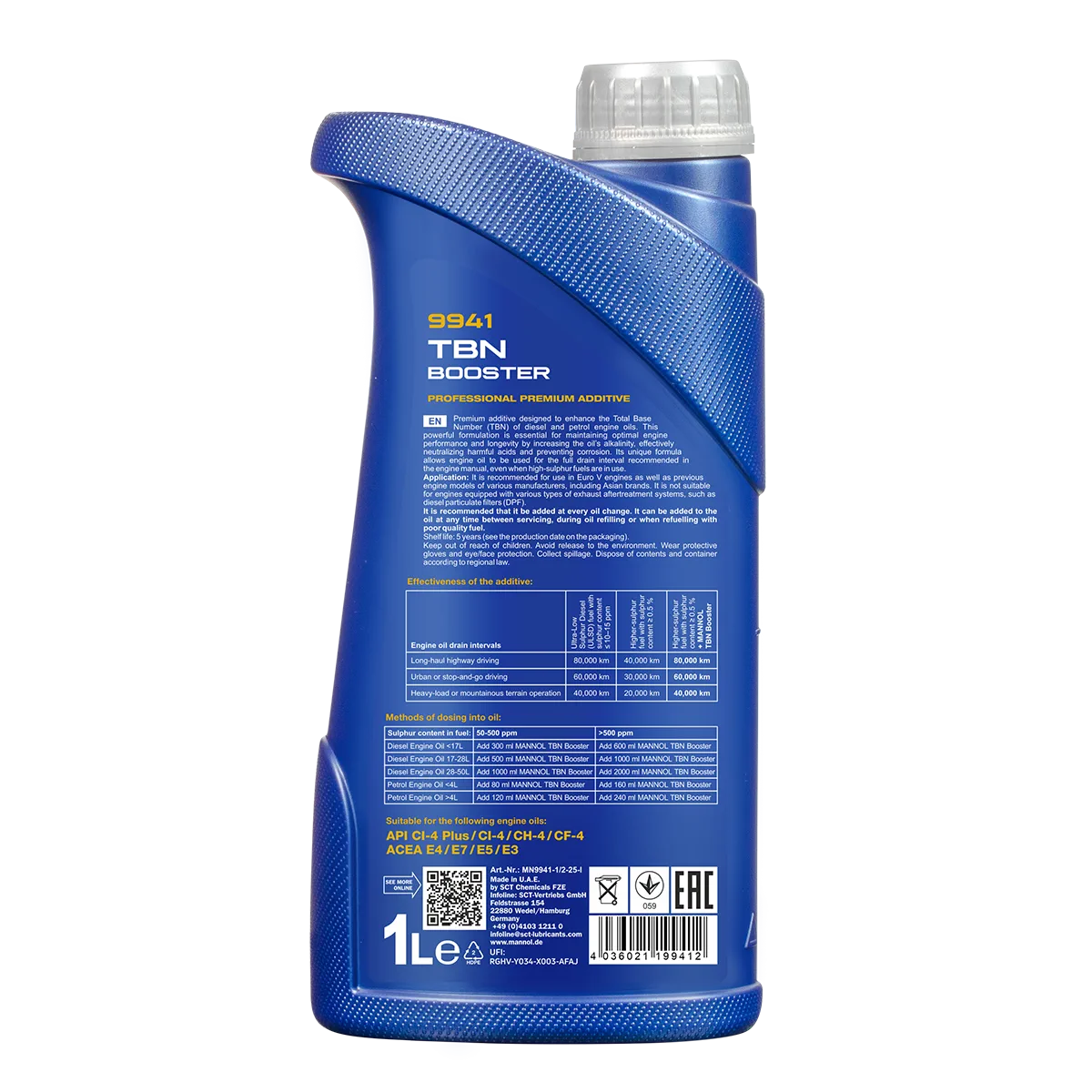 MANNOL TBN Booster 9941 1L product image 2