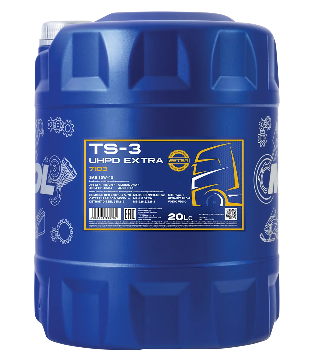 MANNOL TS-3 SHPD 10W-40 7103 صورة المنتج 3