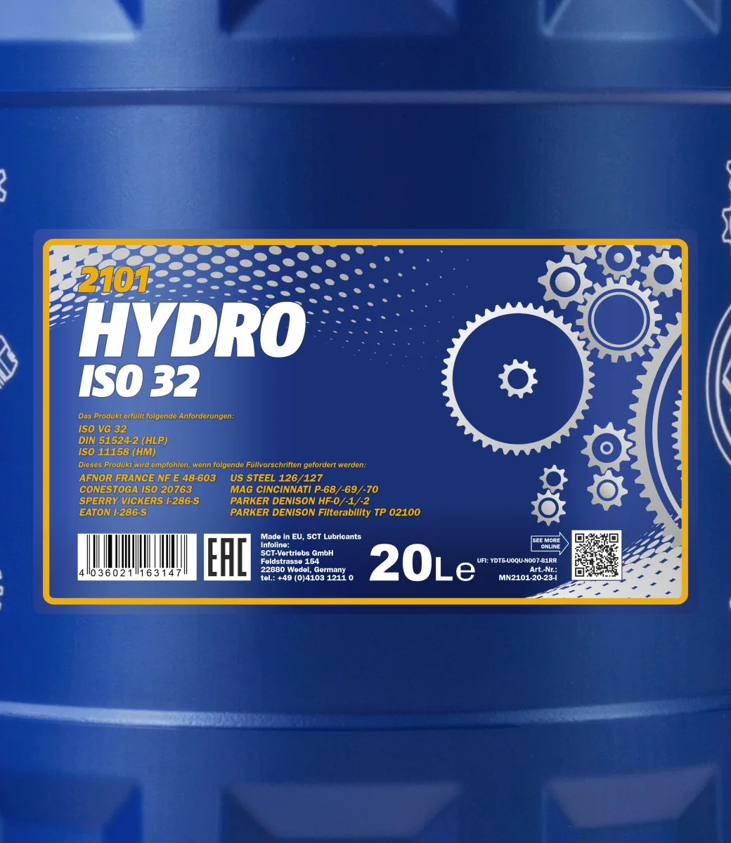 MANNOL Hydro ISO 32 2101 20L product image 2