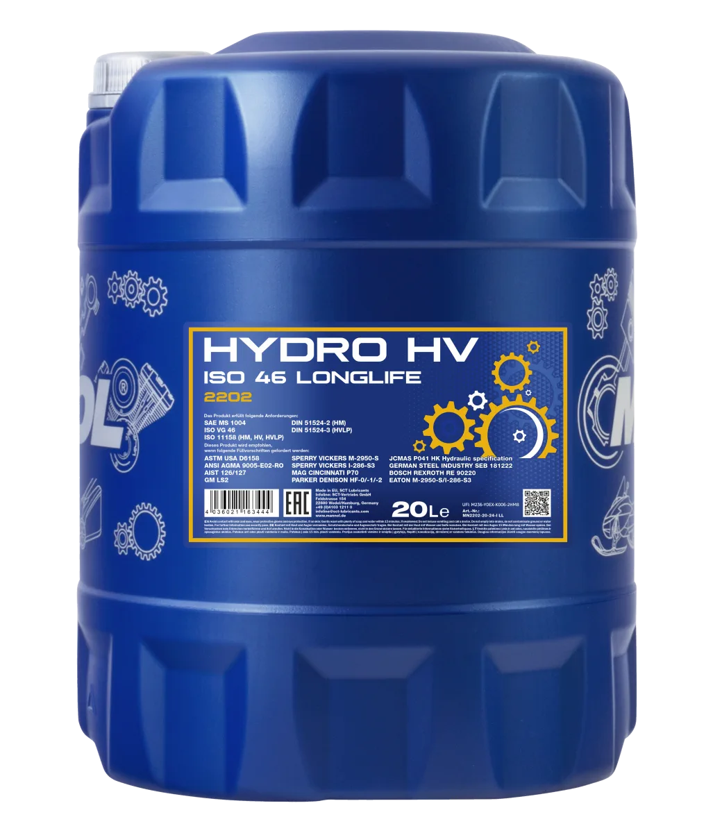 MANNOL Hydro HV ISO 46 Longlife 2202 20L product image