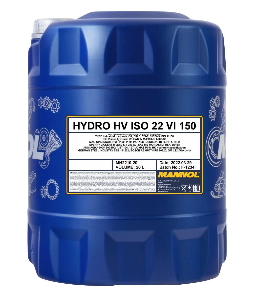 MANNOL Hydro HV ISO 22 VI 150 2210 20 L product image