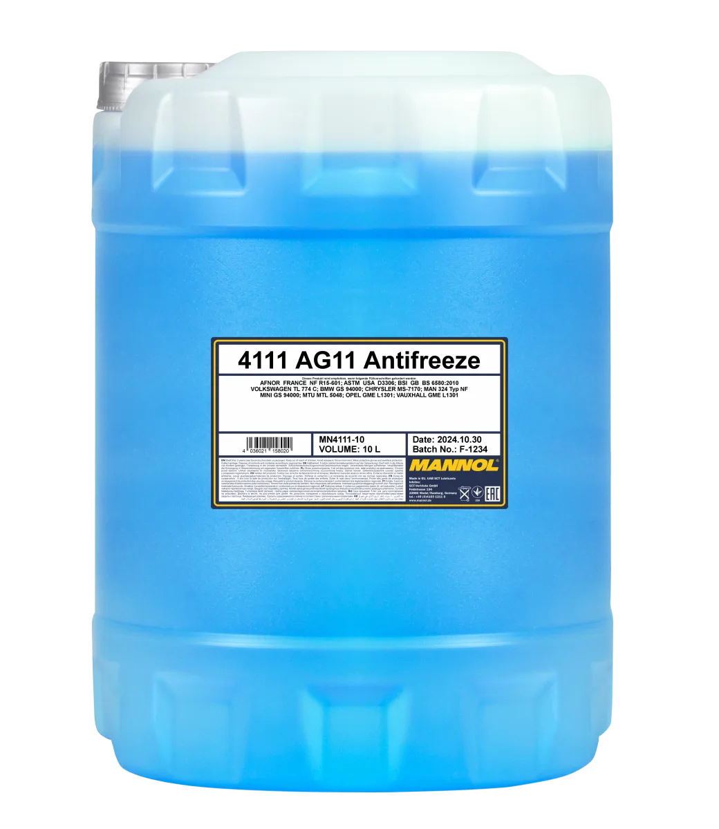 MANNOL Antifreeze AG11 Longterm 4111 صورة المنتج