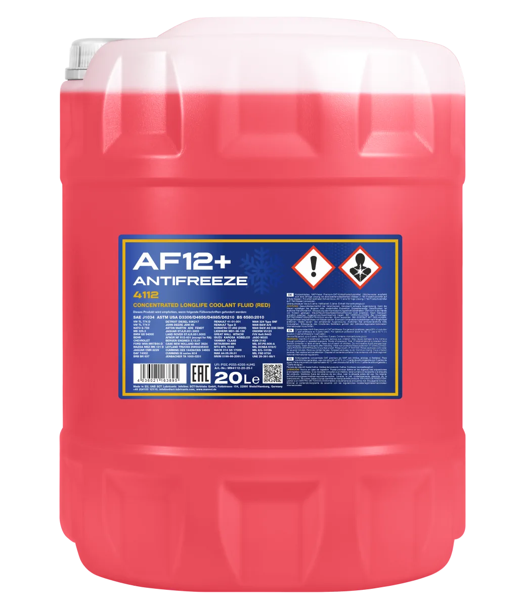 MANNOL Antifreeze AF12+ Longlife 4112 صورة المنتج