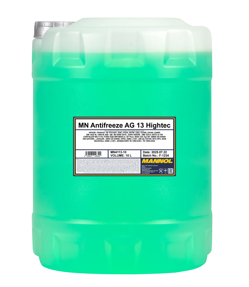 MANNOL Antifreeze AG13 Hightec 4113 صورة المنتج