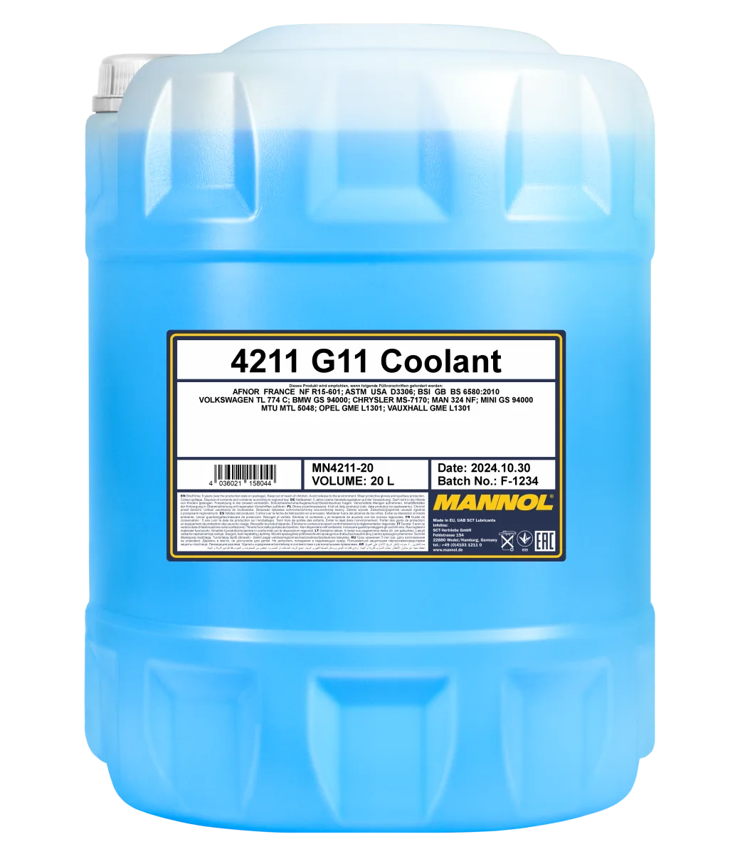 MANNOL Coolant G11 4211 صورة المنتج