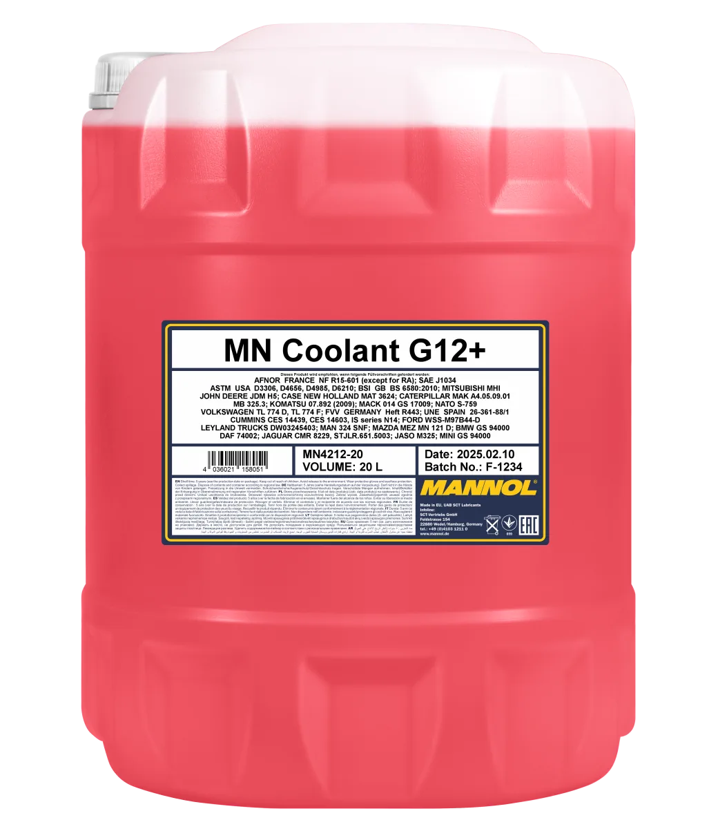 MANNOL Coolant G12+ 4212 صورة المنتج