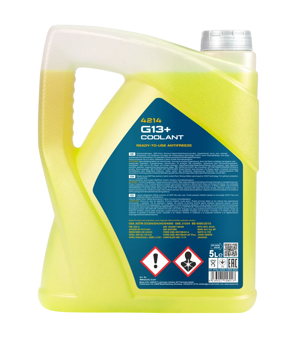 MANNOL Coolant G13+ 4214 صورة المنتج 2