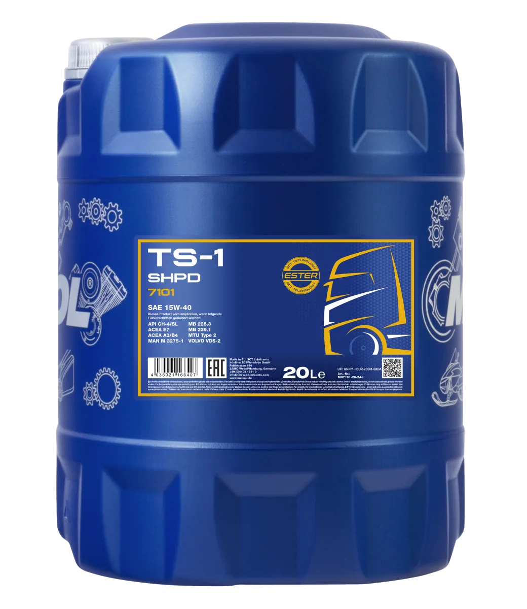 MANNOL TS-1 SHPD 15W-40 7101 صورة المنتج