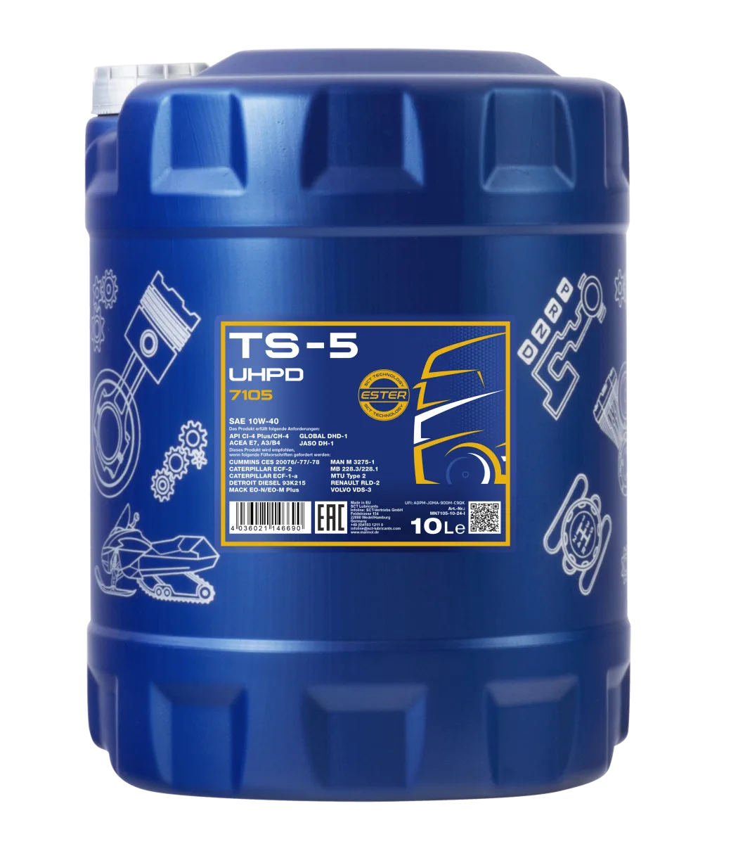 MANNOL TS-5 UHPD 10W-40 7105 صورة المنتج