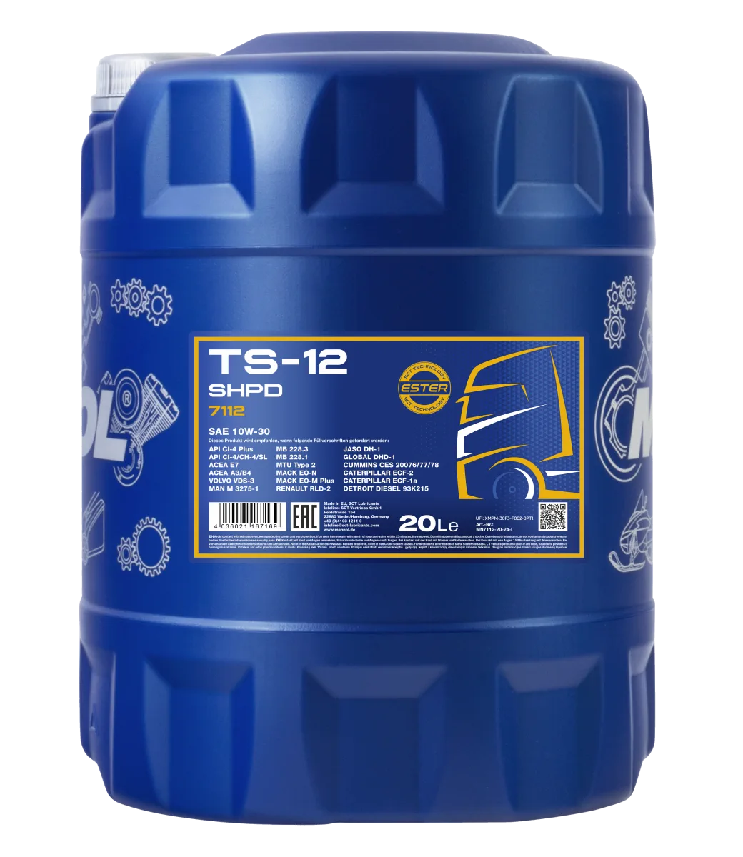 MANNOL TS-12 SHPD 10W-30 7112 20L product image