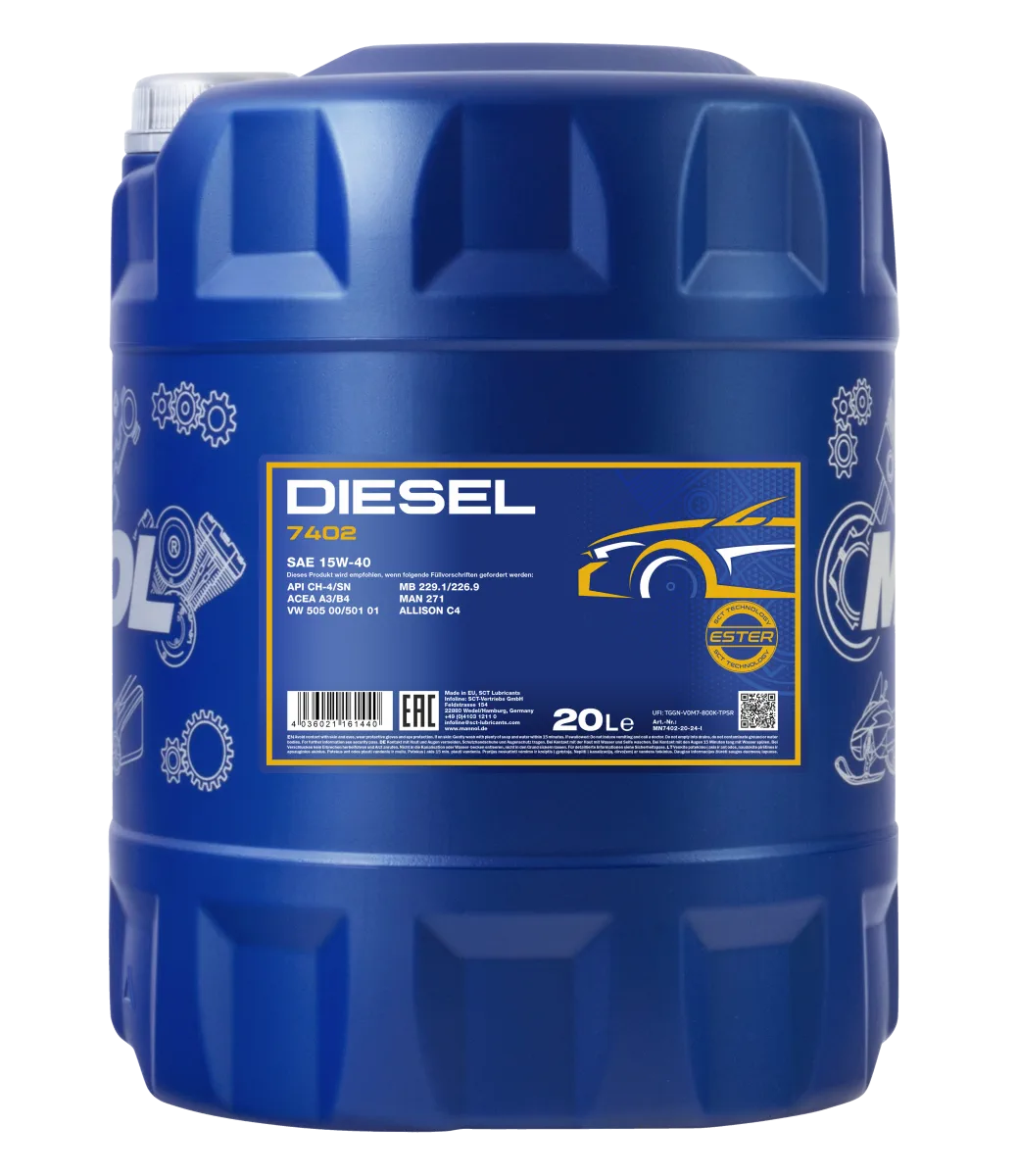 MANNOL Diesel 15W-40 7402 صورة المنتج