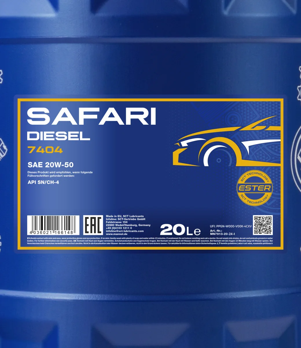 MANNOL Safari 20W-50 7404 صورة المنتج 2