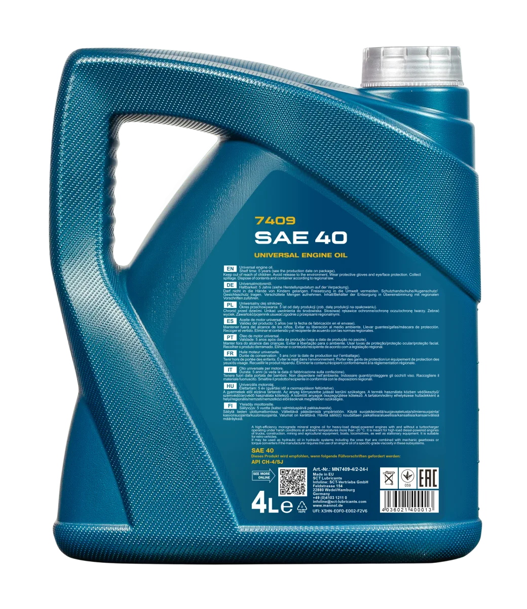MANNOL SAE 40 7409 4L product image 2