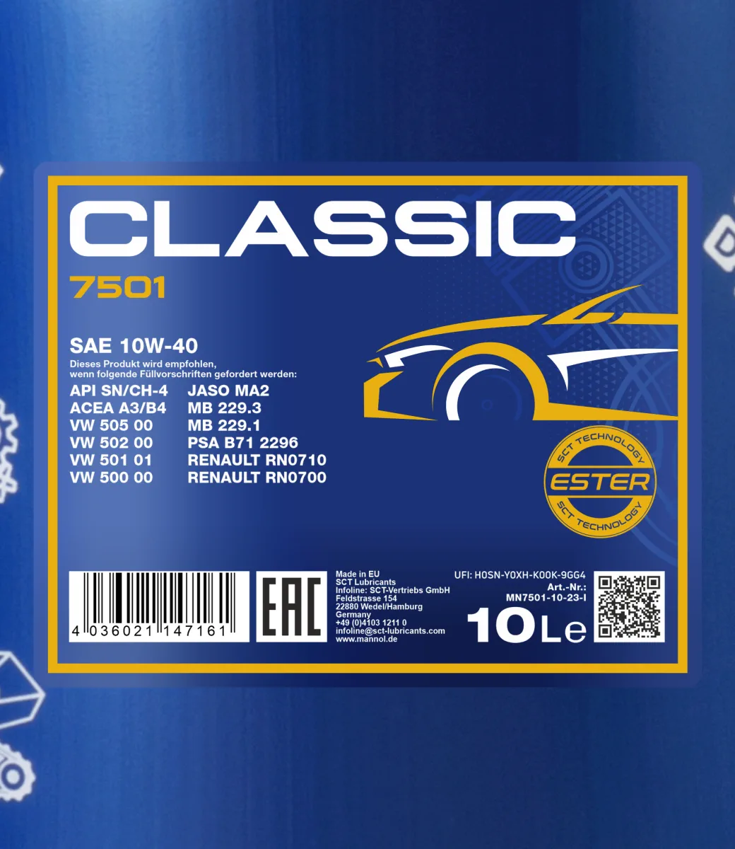 MANNOL Classic 10W-40 7501 10L product image 2
