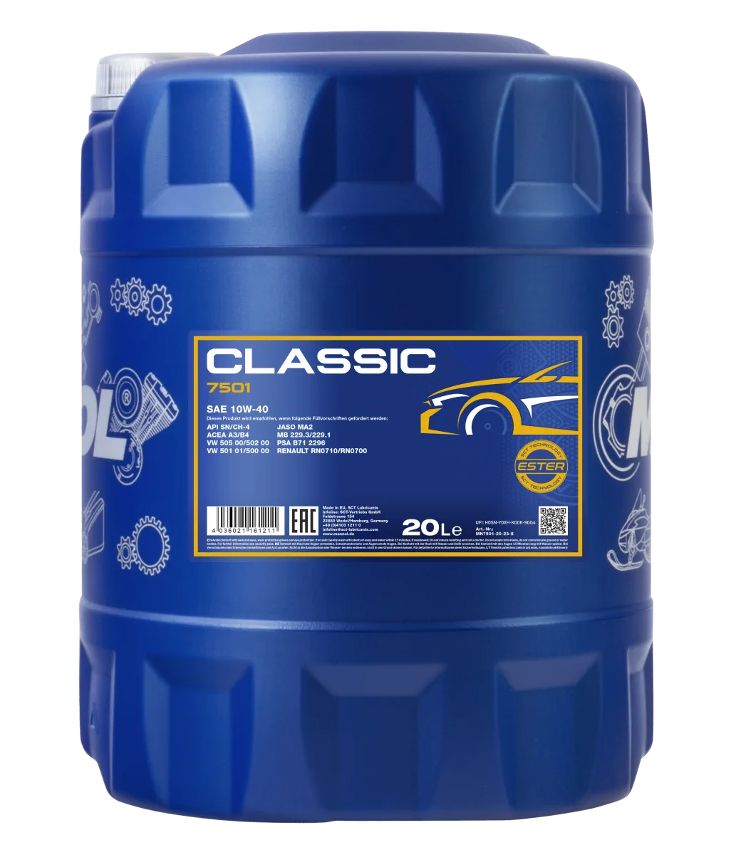 MANNOL Classic 10W-40 7501 مصنوعات تصویر 6