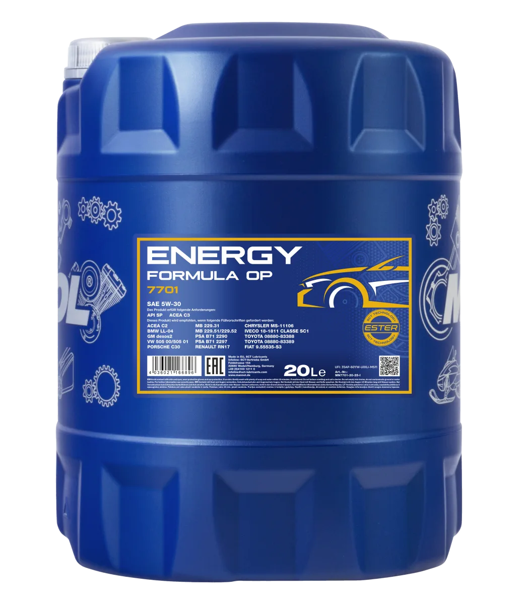 MANNOL Energy Formula OP 5W-30 7701 20L product image 4