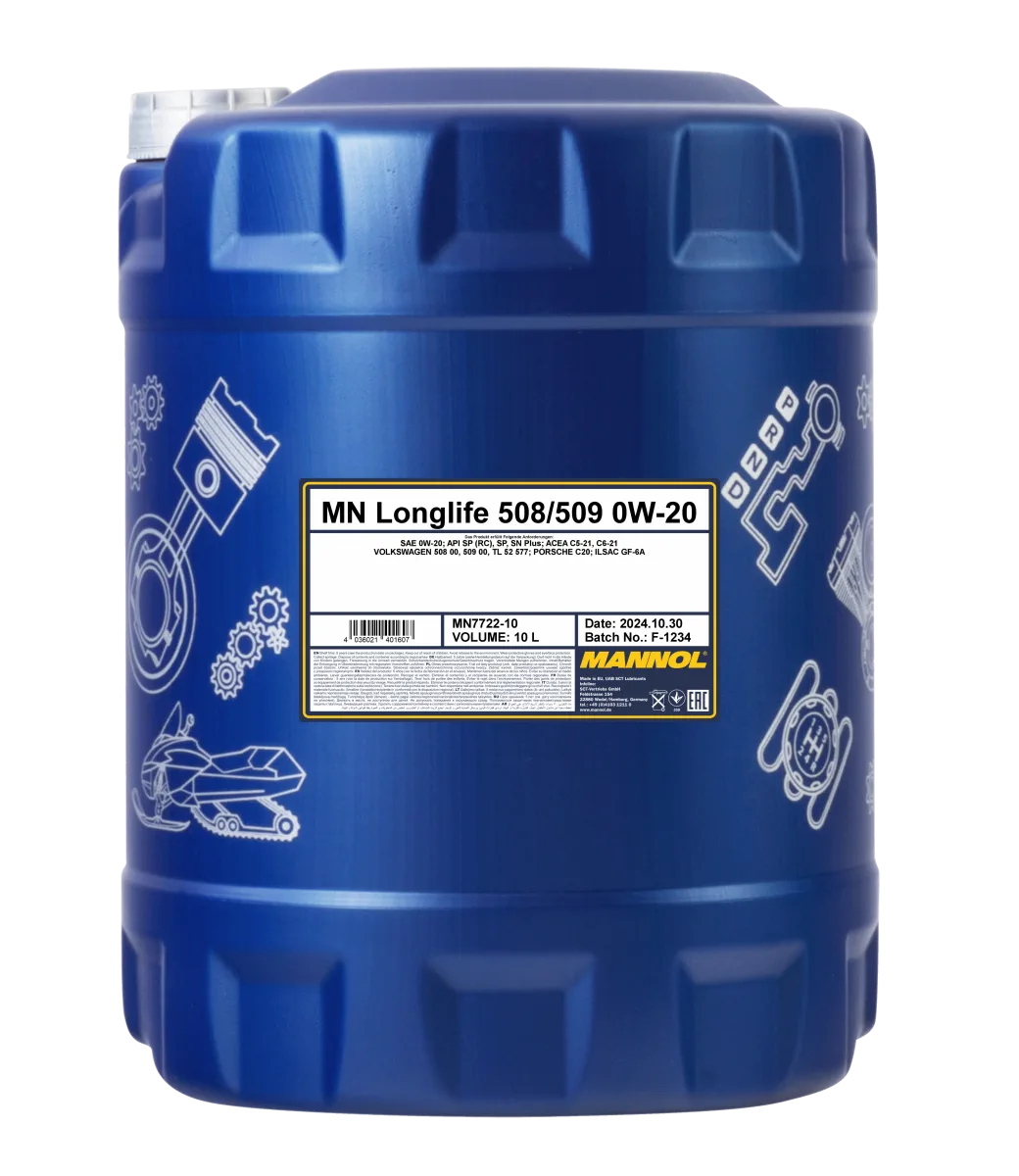 MANNOL Longlife 508/509 0W-20 7722 مصنوعات تصویر