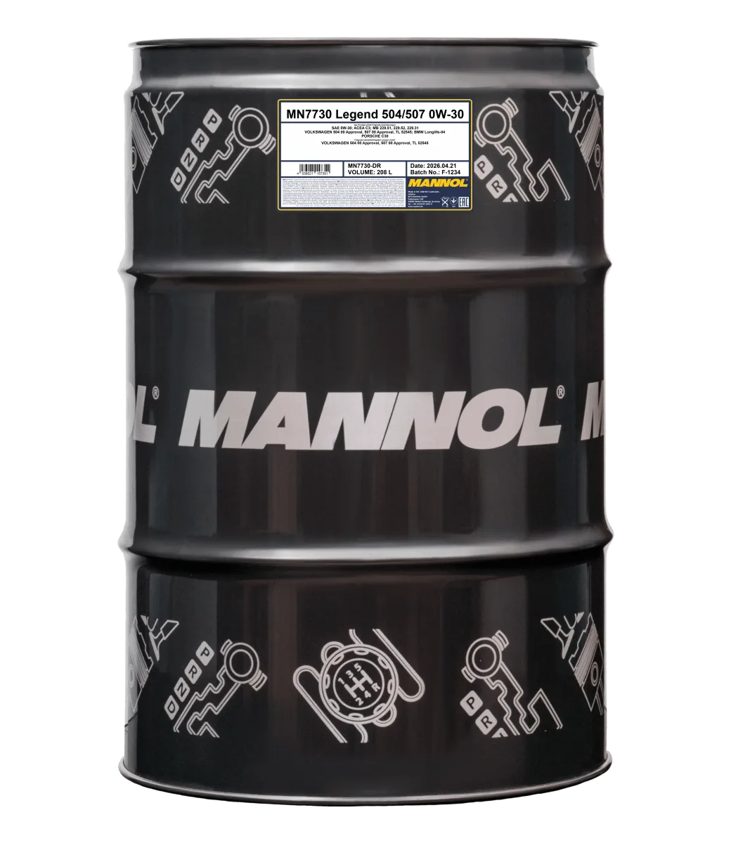 MANNOL Legend 504/507 0W-30 7730 1000L product image 5