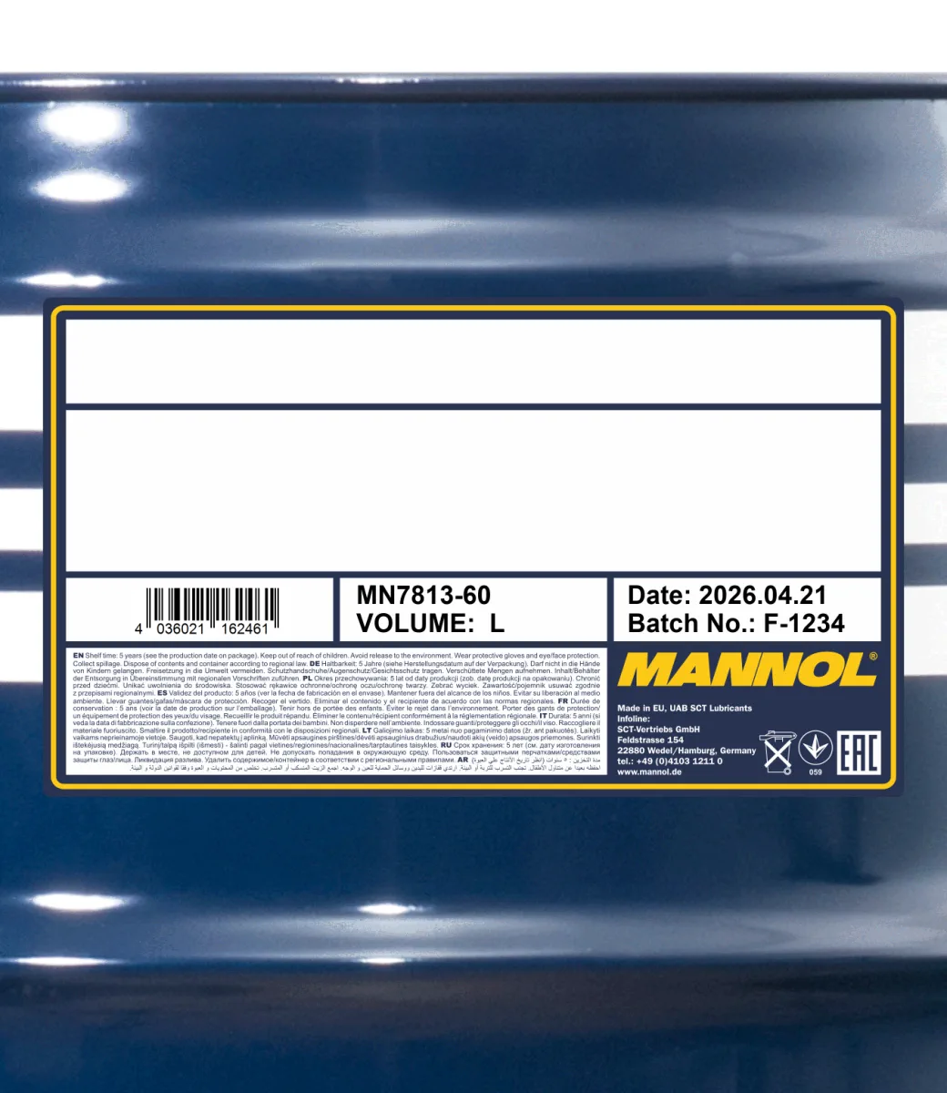 MANNOL 4-Takt Motorbike 10W-30 7813 60L product image 2
