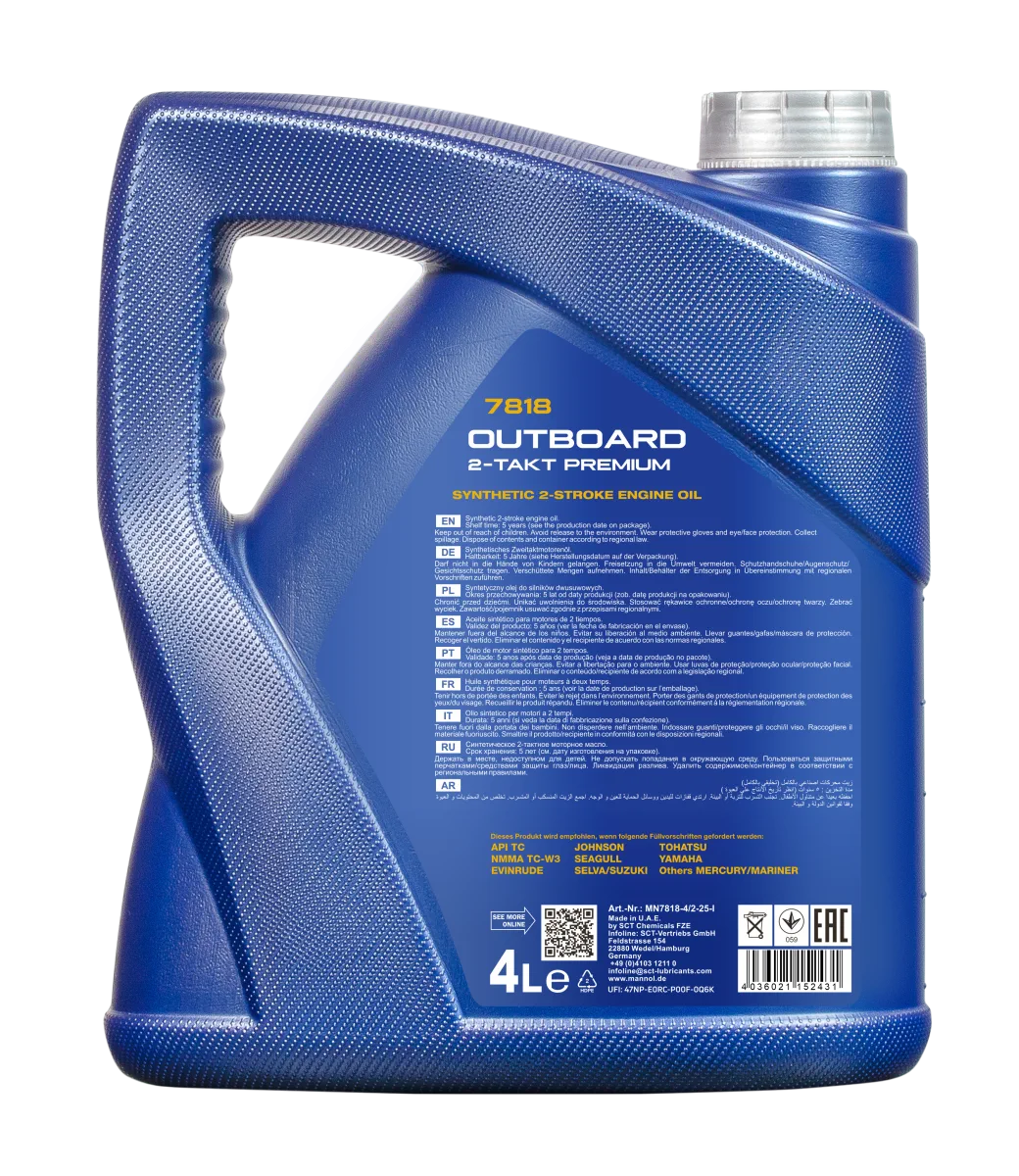 MANNOL Outboard 2-Takt Premium 7818 4 L product image 2