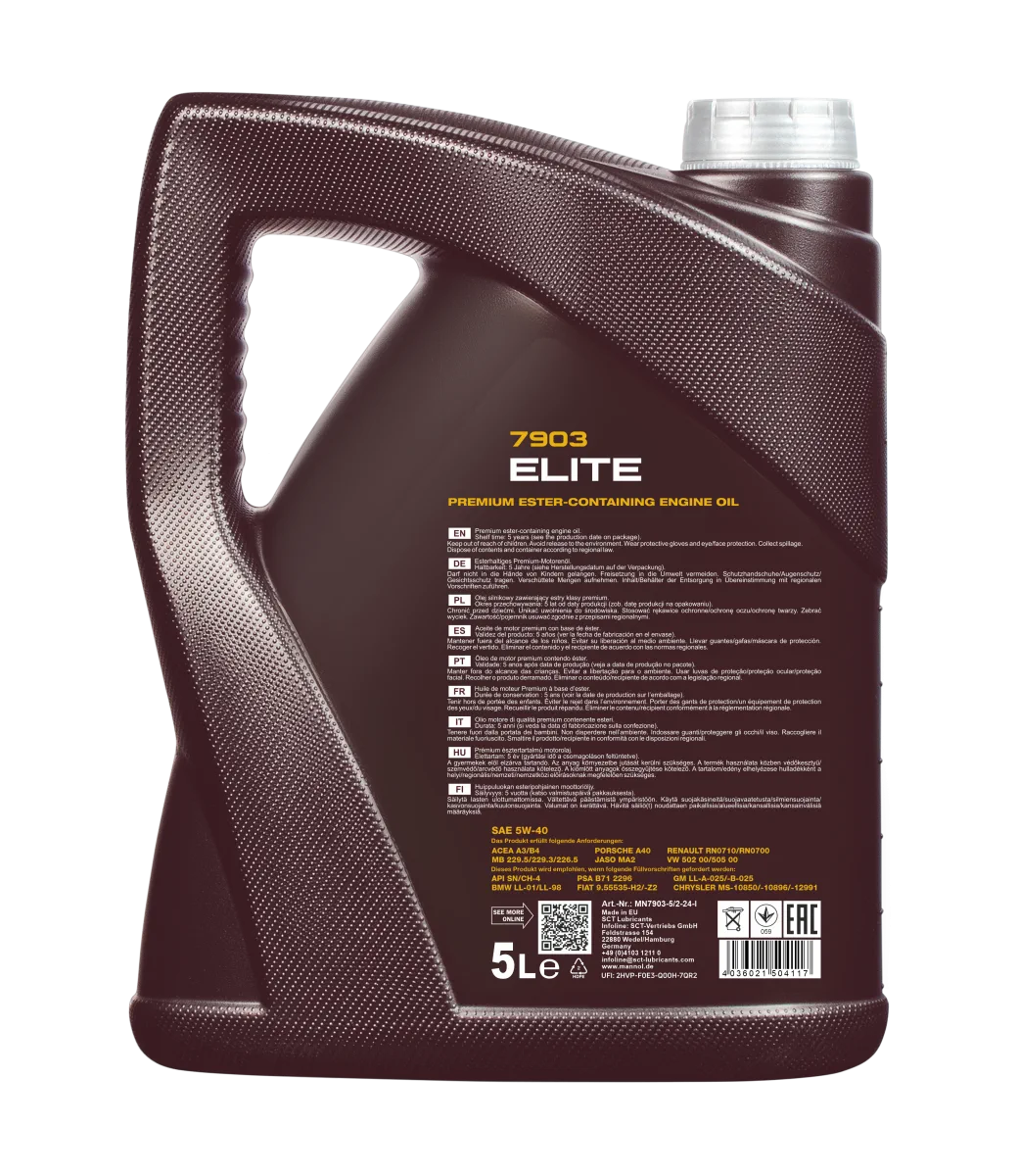 MANNOL Elite 5W-40 7903 صورة المنتج 2