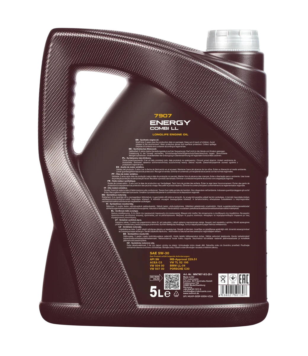 MANNOL Energy Combi LL 5W-30 7907 صورة المنتج 2