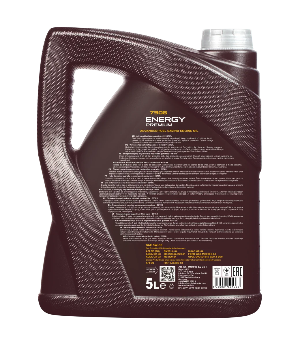 MANNOL Energy Premium 5W-30 7908 5 L product image 2
