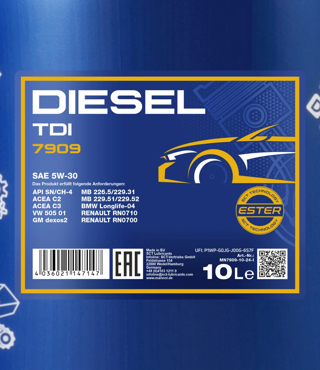 MANNOL Diesel TDI 5W-30 7909 10L product image 2