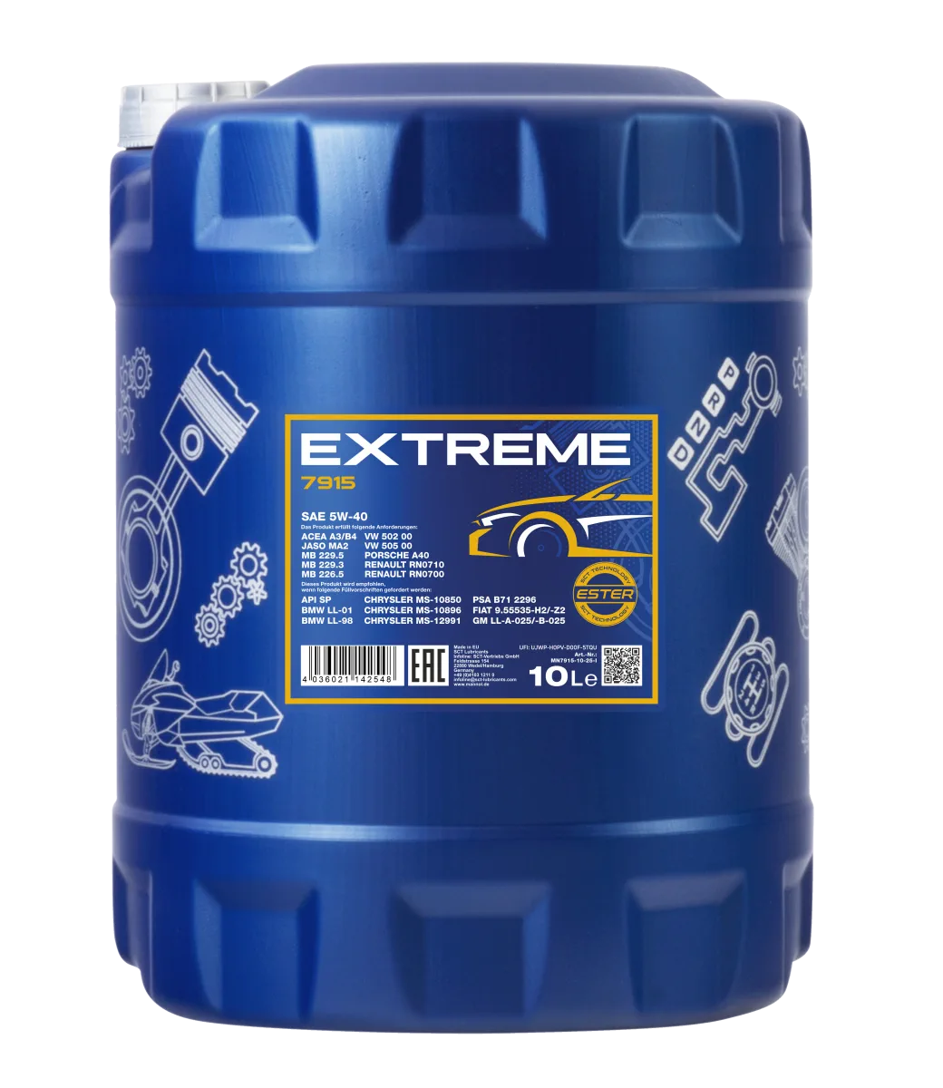 MANNOL Extreme 5W-40 7915 مصنوعات تصویر