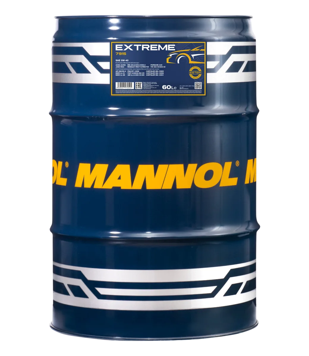 MANNOL Extreme 5W-40 7915 مصنوعات تصویر