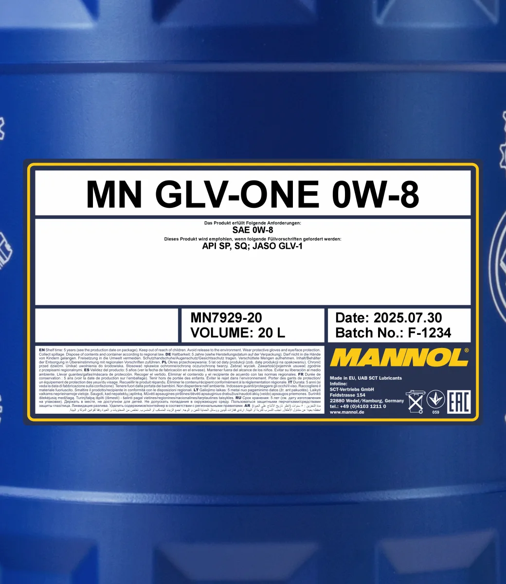 MANNOL GLV-ONE 7929 20 L product image 2