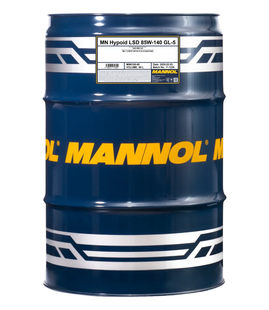 MANNOL Hypoid LSD 85W-140 GL-5 8105 صورة المنتج