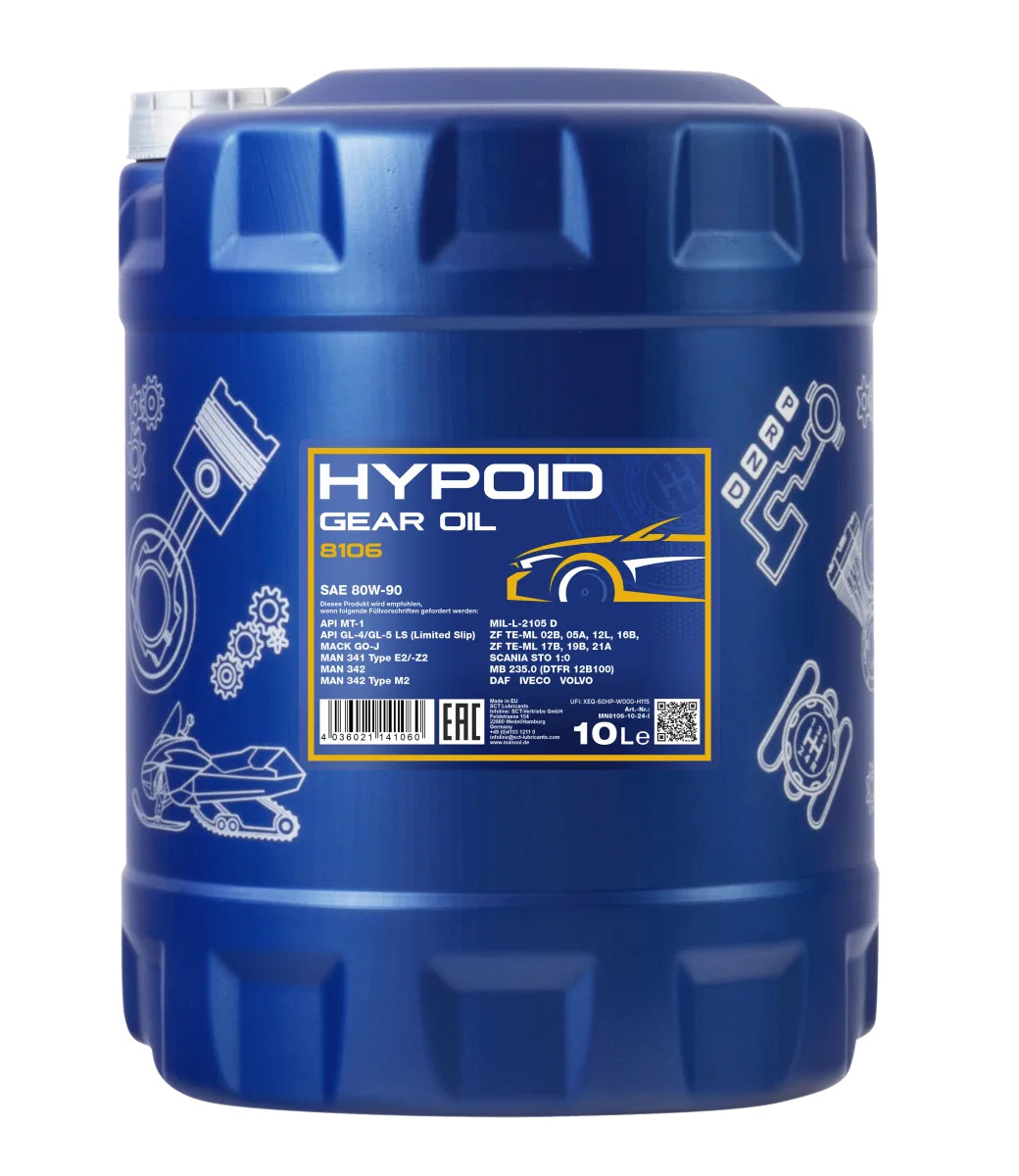 MANNOL Hypoid 80W-90 GL-4/GL-5 LS 8106 10L product image
