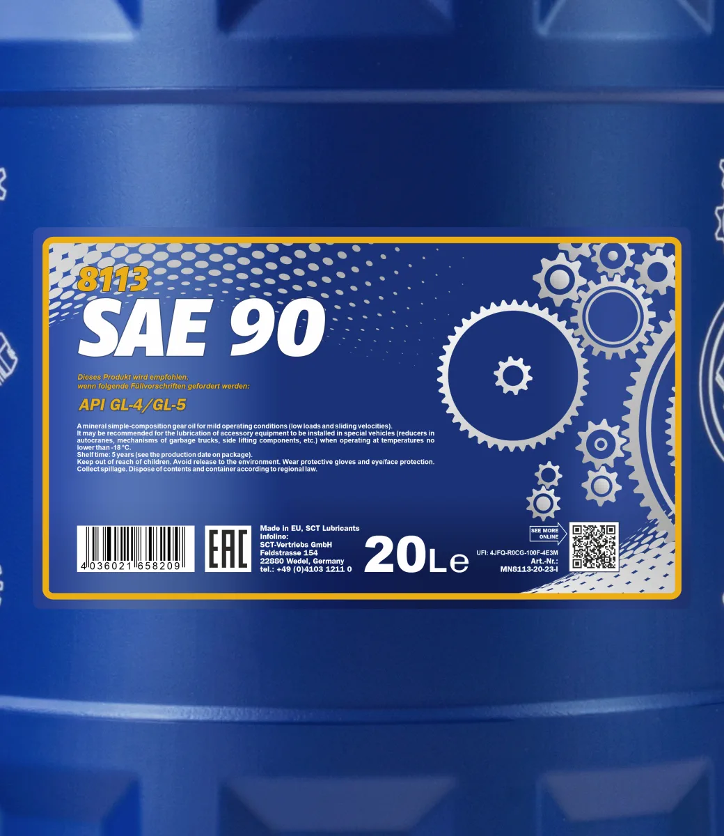 MANNOL SAE 90 8113 20L product image 2