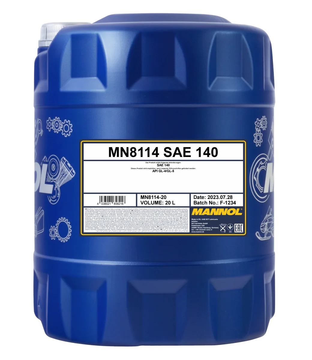 MANNOL SAE 140 8114 صورة المنتج 2