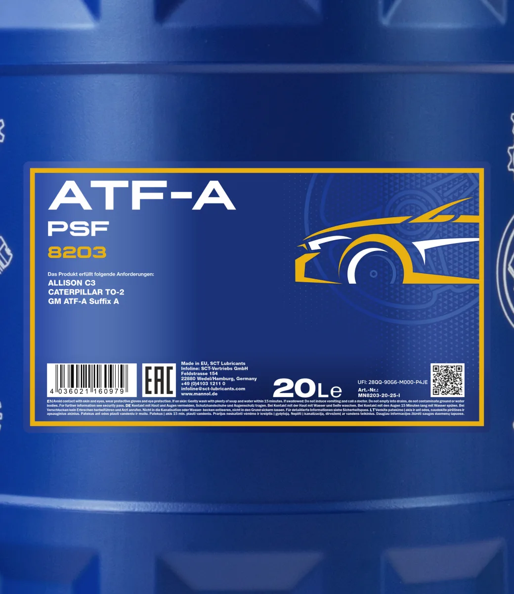 MANNOL ATF-A PSF 8203 صورة المنتج 2