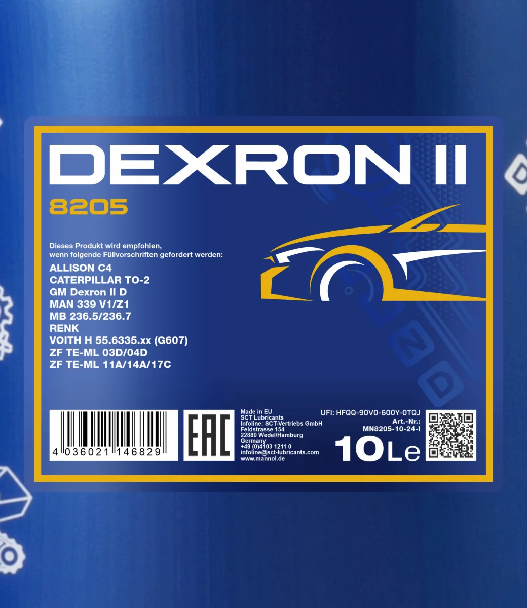 MANNOL Automatic ATF Dexron II 8205 10L product image 2