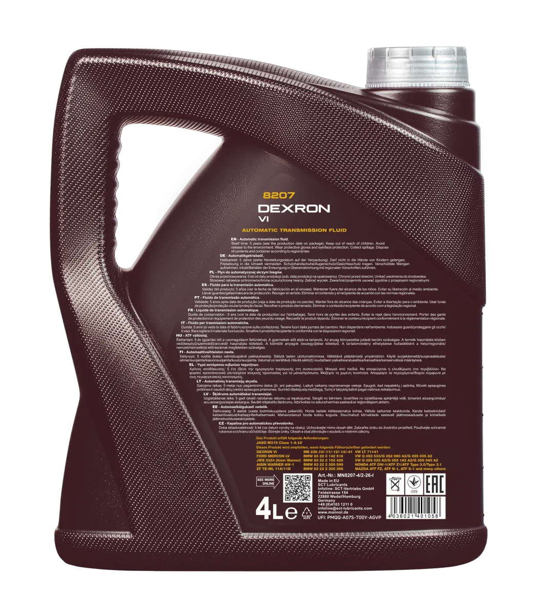 MANNOL Dexron VI 8207 4L product image 2