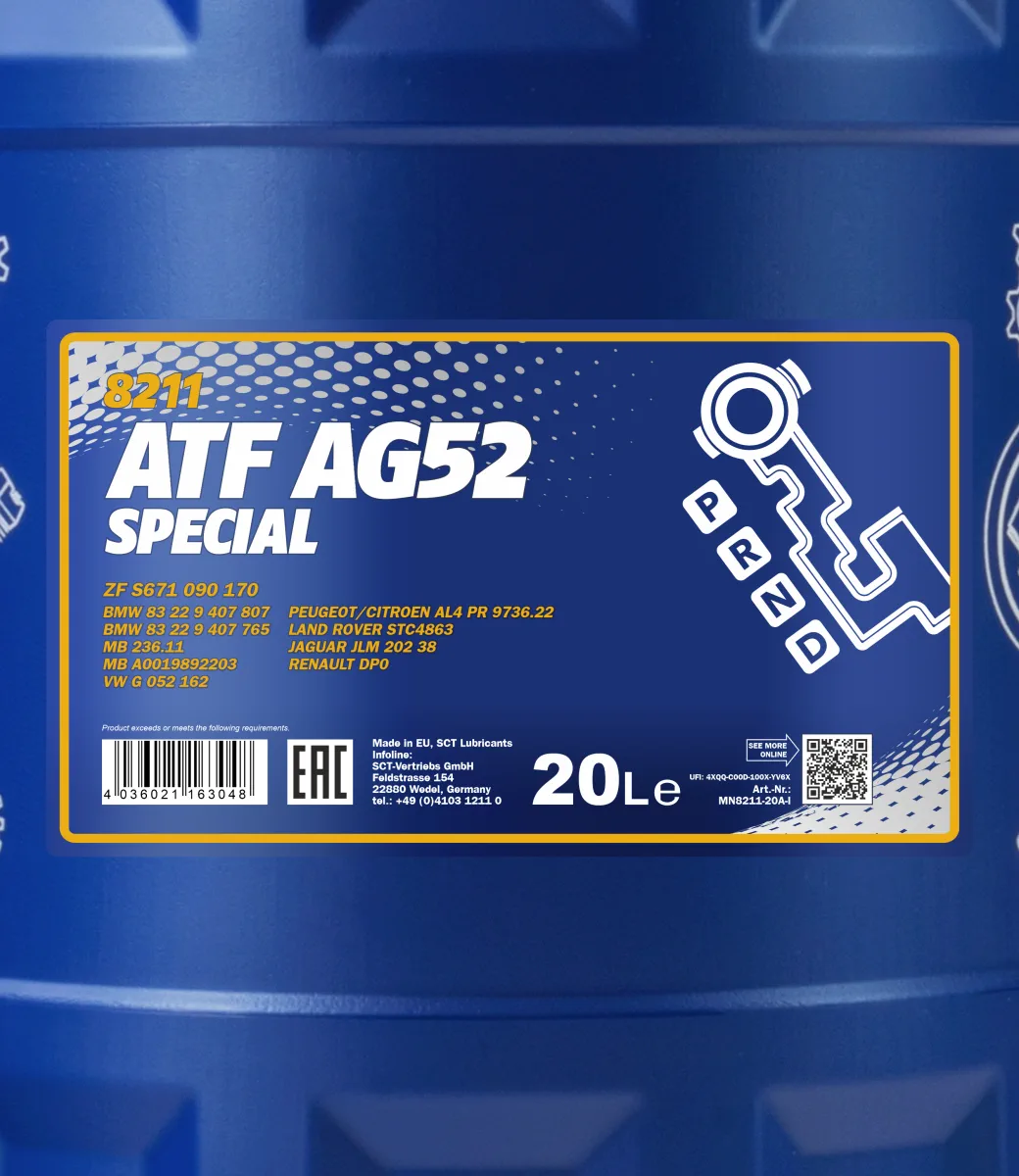MANNOL ATF AG52 8211 20L product image 2