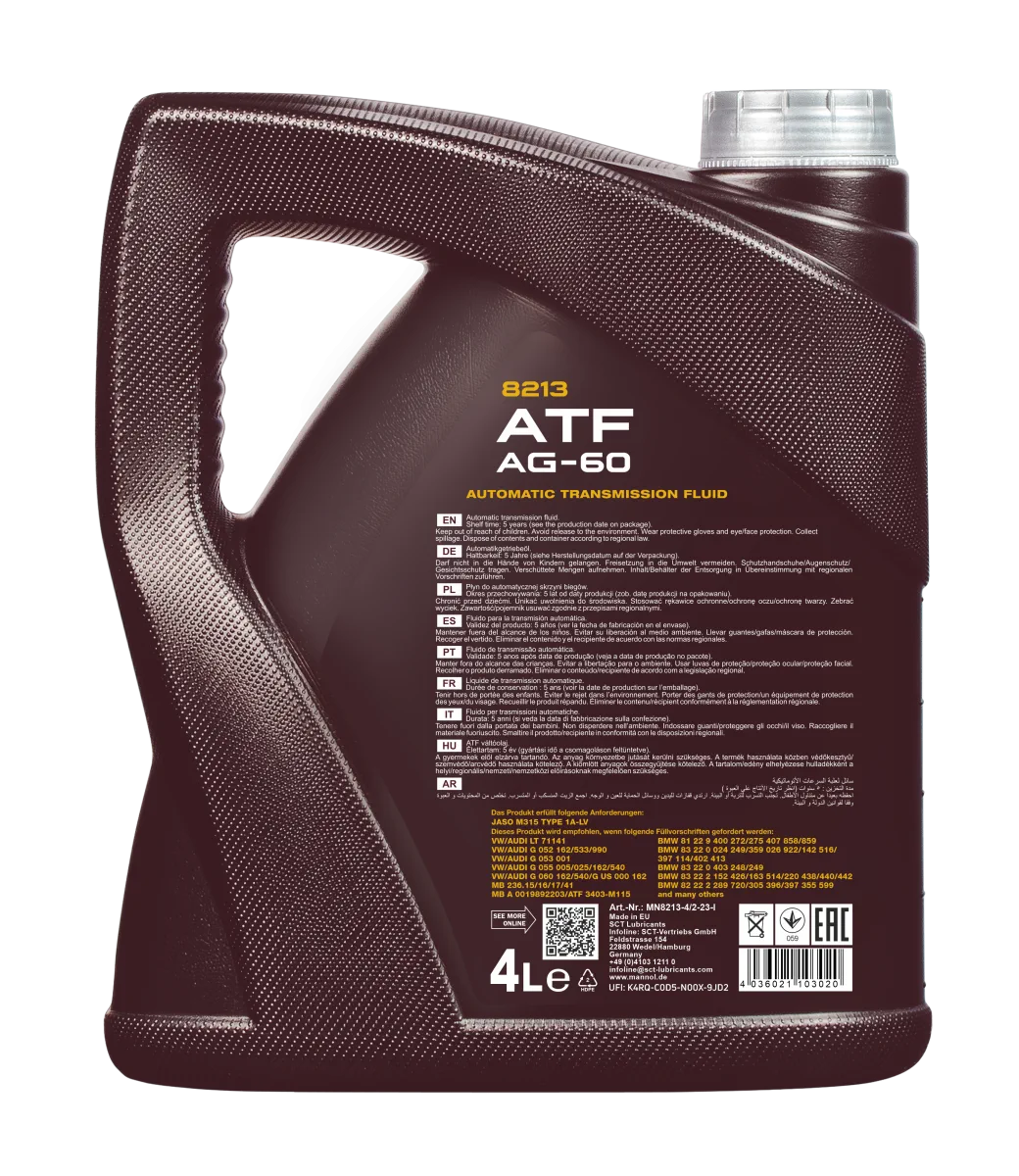 MANNOL ATF AG60 8213 صورة المنتج 2