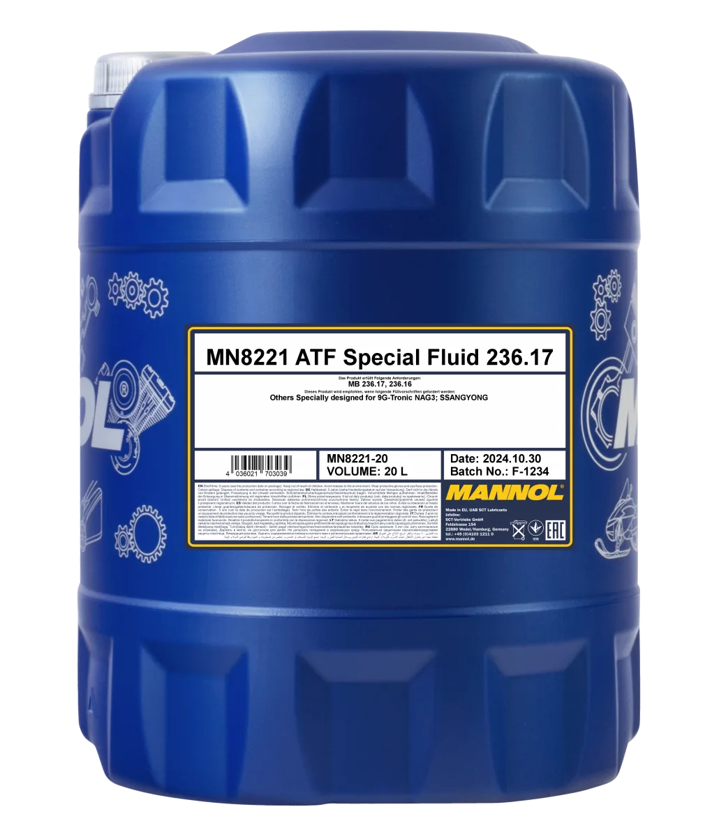 MANNOL ATF Special Fluid 236.17 8221 20L product image