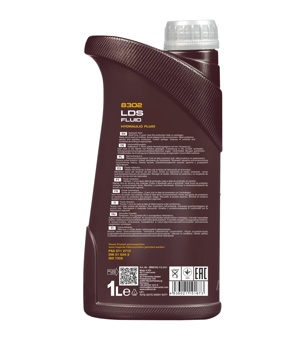 MANNOL LDS Fluid 8302 مصنوعات تصویر 2